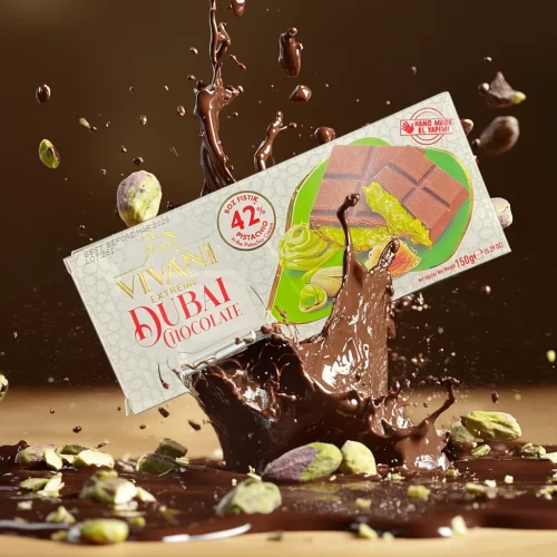 Vivani Extreme Ad 3 - Plain Vivani Extreme Dubai Chocolate - 150g/42% Pistachio