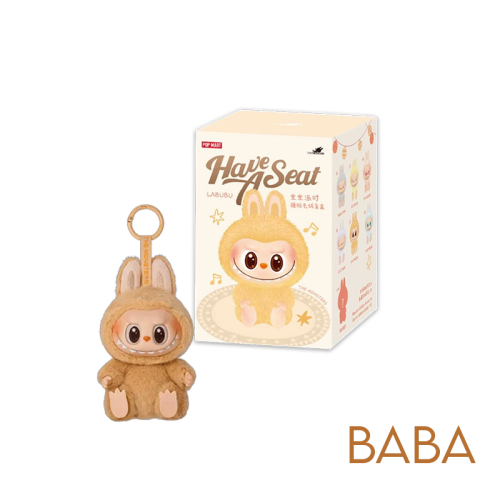 Labubu -Baba 800x Lafufu Have A Seat Series Vinyl Plush Pendant Blind Box