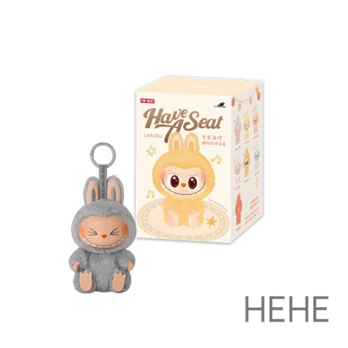 Labubu -Hehe 800x Lafufu Have A Seat Series Vinyl Plush Pendant Blind Box
