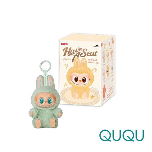 Labubu - Ququ - 800x Lafufu Have A Seat Series Vinyl Plush Pendant Blind Box
