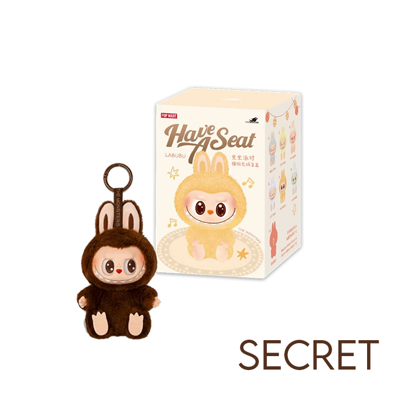Labubu -Secret 800x Lafufu Have A Seat Series Vinyl Plush Pendant Blind Box