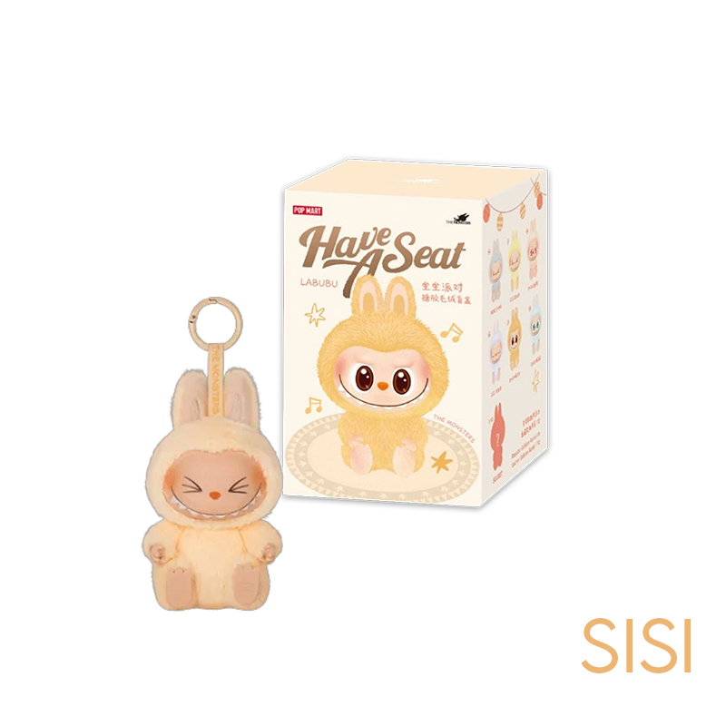 Labubu - Sisi 800x Lafufu Have A Seat Series Vinyl Plush Pendant Blind Box